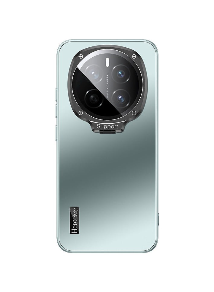 عام حافظة بلوري متوافقة مع هونور ماجيك 7 برو مع قوس عدسة خفية وحماية مزدوجة للشاشة والعدسة الزلزالية ومكافحة سقوط غطاء ل هونور ماجيك 7 برو - Image 1