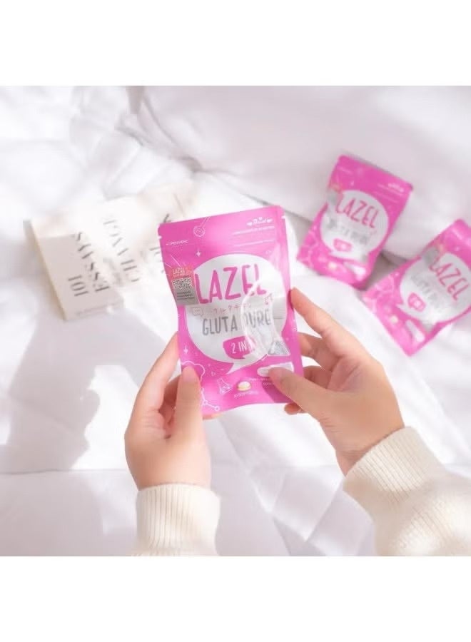 ليزيل كبسولات لازيل جلوتا بيور ٢ في ١ - مكمل غذائي يحتوي على إل-جلوتاثيون وحمض ألفا ليبويك (٣٠ كبسولة) - Image 2