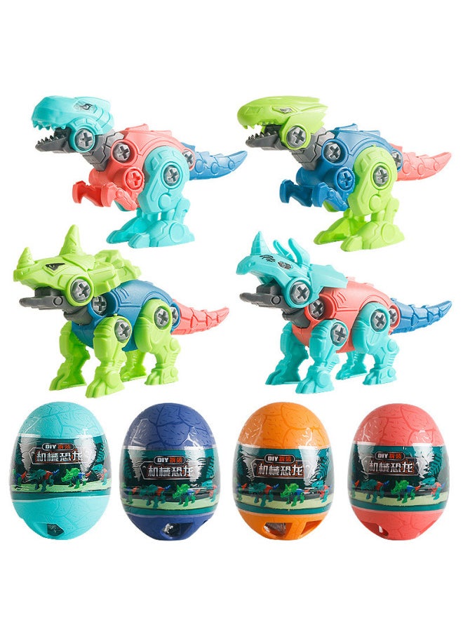 null - Deformed Dinosaur Egg Large Dinosaur Deformed Egg Simulation Animal Model Boy Dinosaur Warrior Set Toy-Color:1 Transformed Dinosaur Egg (display Box Included In Multiples Of 16) - Image 1