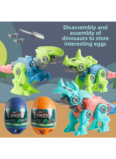 Deformed Dinosaur Egg Large Dinosaur Deformed Egg Simulation Animal Model Boy Dinosaur Warrior Set Toy-Color:1 Transformed Dinosaur Egg (display Box Included In Multiples Of 16)