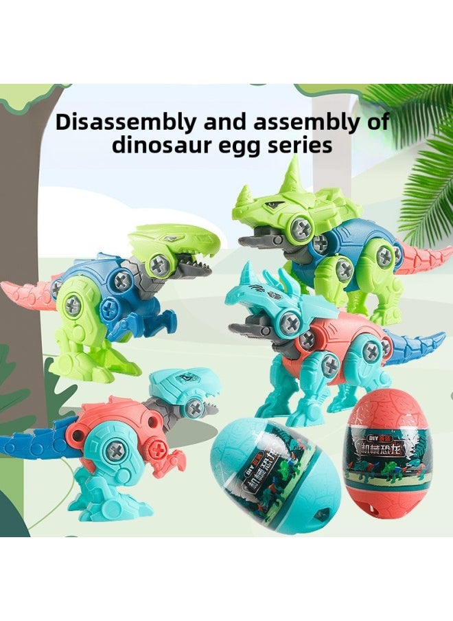 null - Deformed Dinosaur Egg Large Dinosaur Deformed Egg Simulation Animal Model Boy Dinosaur Warrior Set Toy-Color:1 Transformed Dinosaur Egg (display Box Included In Multiples Of 16) - Image 1