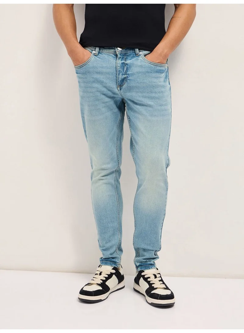 THE BEAR HOUSE  Men’s Classic Regular Fit Jeans for Casual & Everyday Wear | Comfortable Daily Wear Bottoms with Multiple Pockets | Stylish Regular Jeans for Office, Travel & Weekend Outings for Men | Best Price UAE