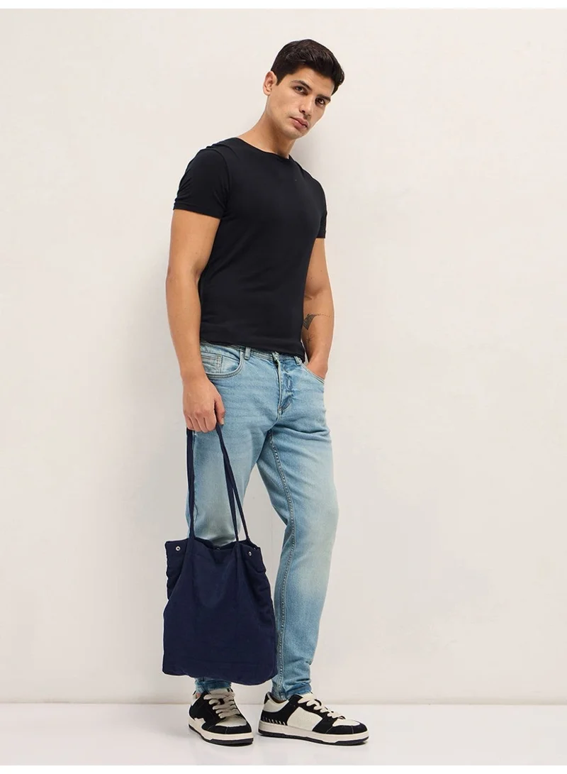 THE BEAR HOUSE  Men’s Classic Regular Fit Jeans for Casual & Everyday Wear | Comfortable Daily Wear Bottoms with Multiple Pockets | Stylish Regular Jeans for Office, Travel & Weekend Outings for Men | Best Price UAE