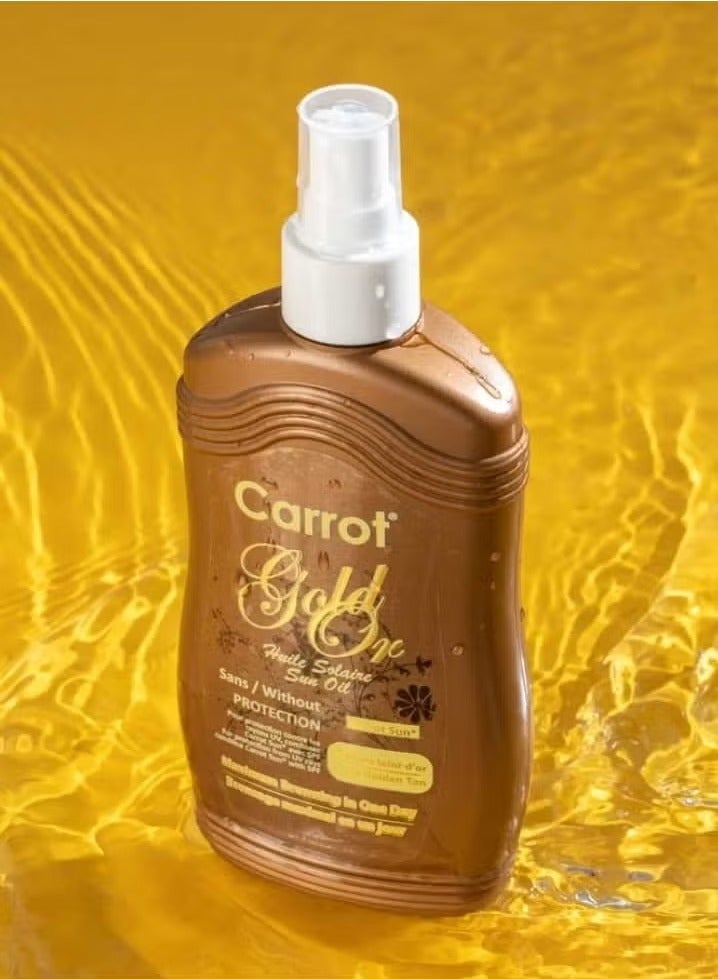 كاروت سان جولد بخاخ زيت تشميس تان 200مل - Image 3