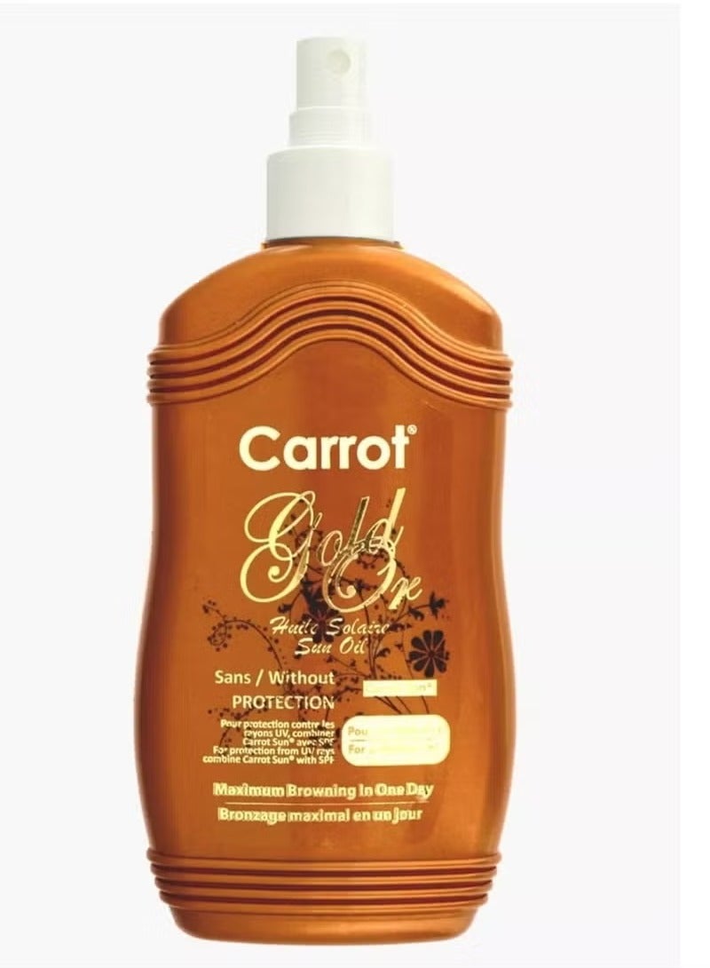 كاروت سان جولد بخاخ زيت تشميس تان 200مل - Image 2