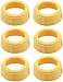 Medela Collar Rings for Medela Baby Bottles 5oz 8oz 1 Count Pack of 6 BPA Free Compatible with Plastic Glass Bottles Mess Free No Leak or Spill - Image 2