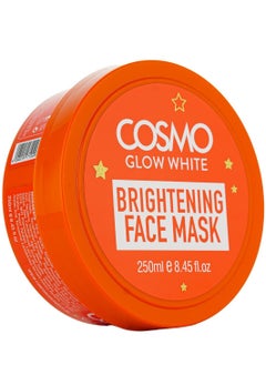 Cosmo Glow White Brightening Face Mask 250ml, Skin Care, Soothing and Moisturizing, Skin-brightening Mask, For Men and Women