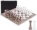 MARBLE RANGE Marble Chess Set for Adults 15 Handmade Oceanic White Board Game with 32 Chess Pieces 2 Extra Queens Storage Box Luxury Travel Game Elegant Home Dcor - Image 2