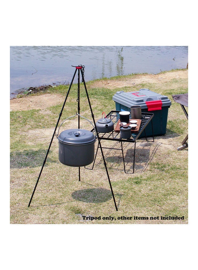 NIBEMINENT Portable Outdoor Camping Marching Pot Campfire Tripod  - Image 3