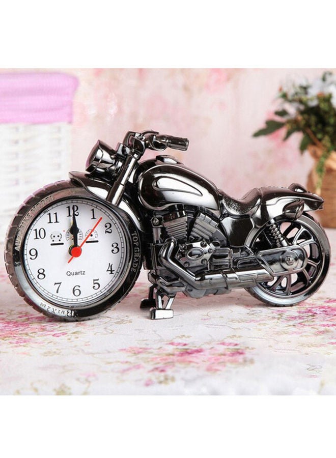 NIBEMINENT Motor Bike Quartz Alarm Clock Multicolour 21.5x6x12cm - Image 1