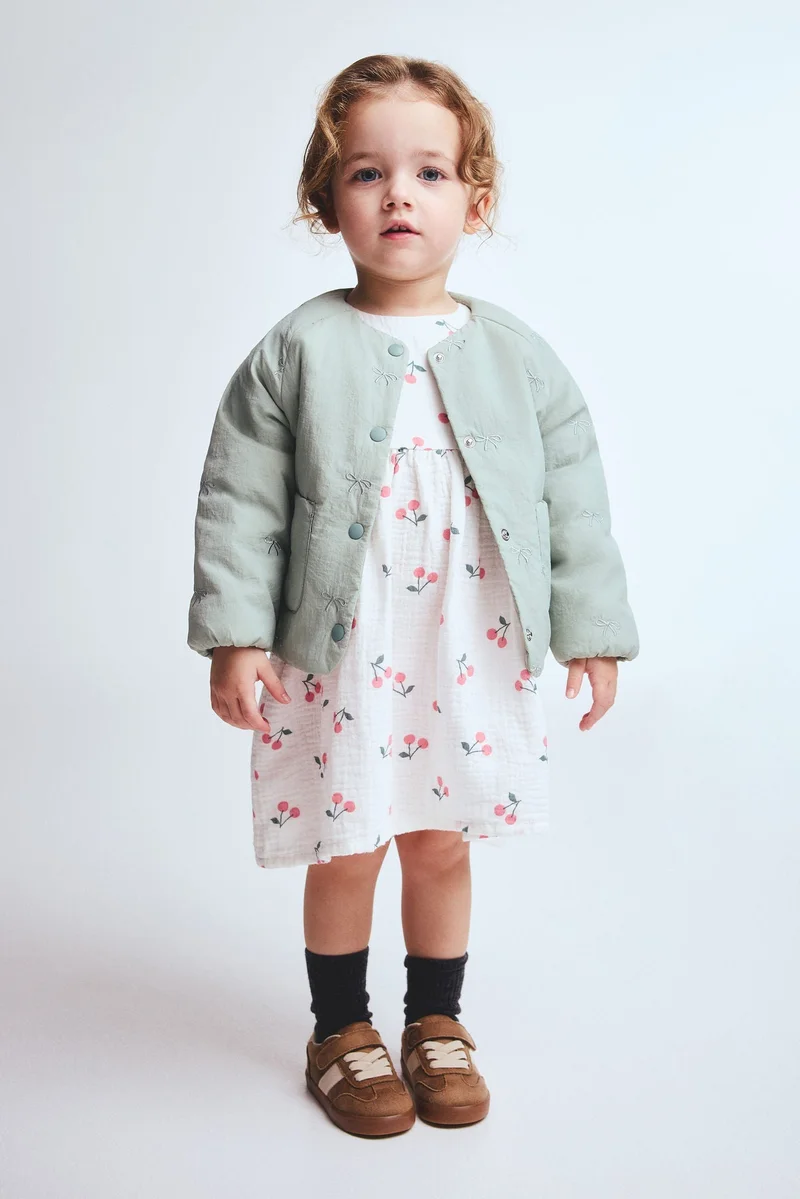 H&M Seersucker cotton dress