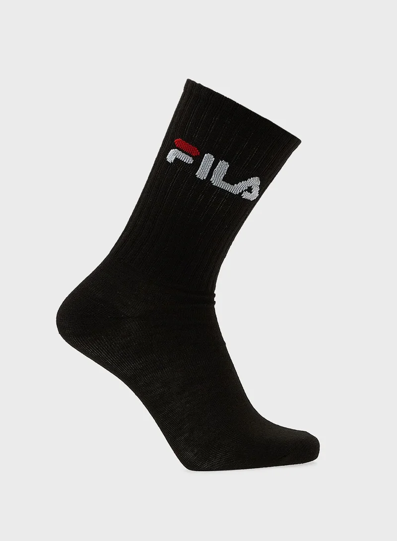 FILA 3 Pack Crew Socks