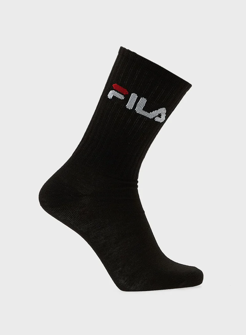 FILA 3 Pack Crew Socks