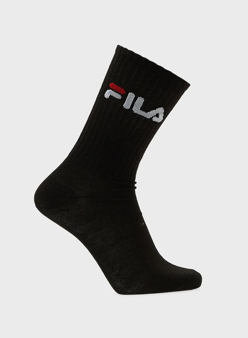 FILA 3 Pack Crew Socks