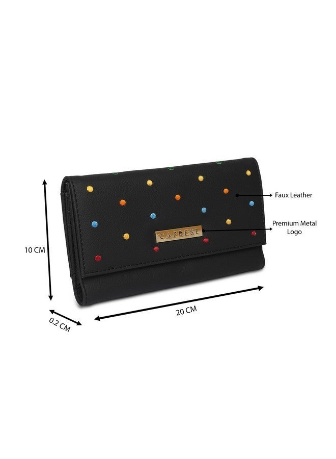 CAPRESE محفظة كابريز النسائية بوبسيكل و صغيرة بنقطة سوداء - Image 2