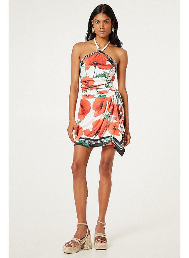 BSB Wrap floral satin skirt  - Image 1