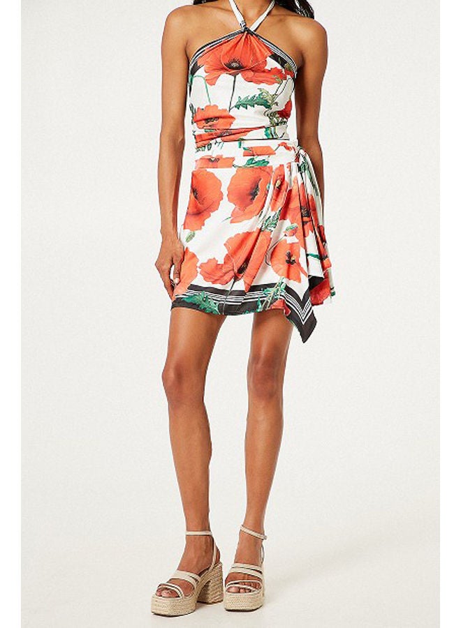 BSB Wrap floral satin skirt  - Image 2