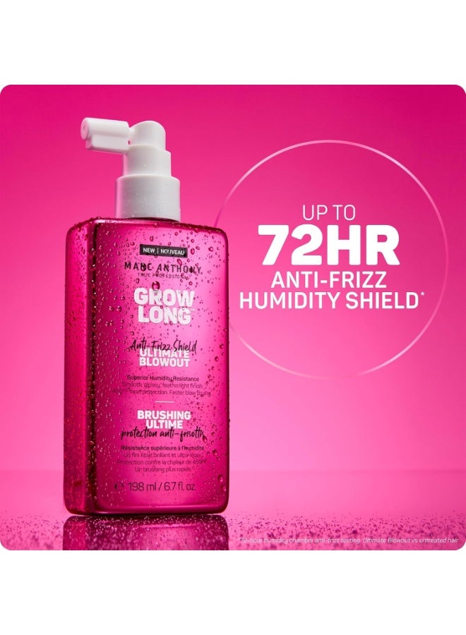 مارك أنتوني بخاخ مضاد للتجعد، يحمي الشعر من التطاير، يطيل الشعر - شعر ناعم ولامع في رطوبة عالية - يحمي من الحرارة - 6.7 أونصة - Image 2