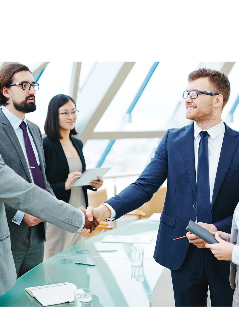 مجموعة رباطات عنق ساتان كلاسيكية صلبة للرجال - مثالية للأعمال، حفلات الزفاف والمناسبات الرسمية بألوان أنيقة - Image 5