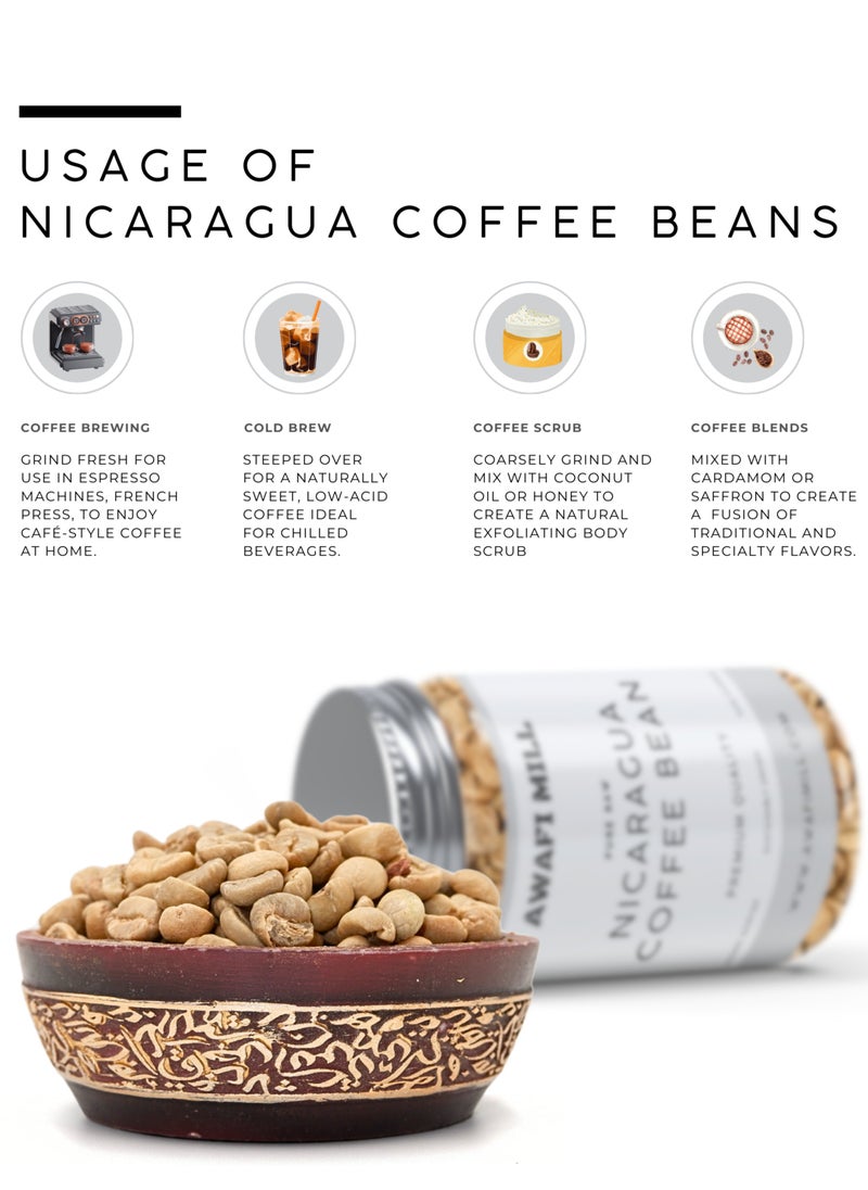 Awafi Mill Nicaragua Coffee Beans | 100% Arabica | Single-Origin Whole Beans with Smooth & Balanced Flavor  - Image 3