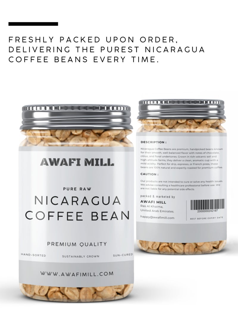 Awafi Mill Nicaragua Coffee Beans | 100% Arabica | Single-Origin Whole Beans with Smooth & Balanced Flavor  - Image 4
