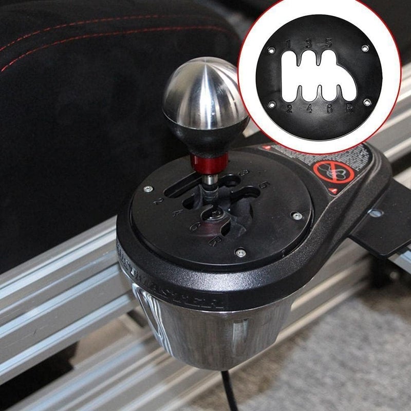 cheekyglo Dmping Quick-Shift Enhnced Feel Modifiction Kit for Thrustmster TH8 Ger Plte Car Cover Gmes ccessories Rcing Shifter- - Image 1
