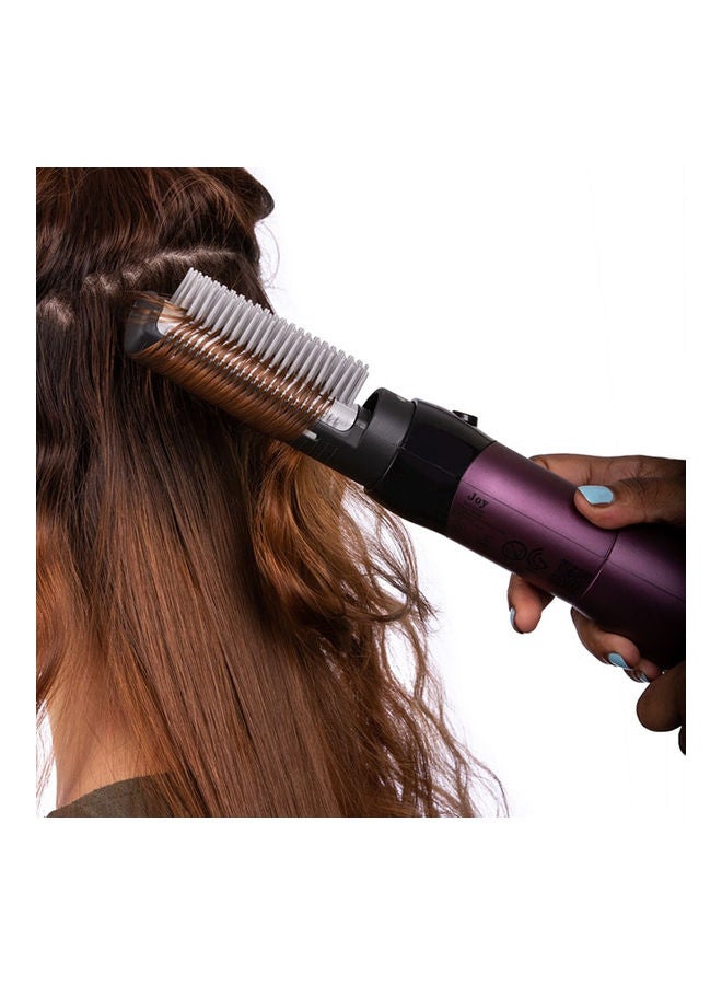 JOY Hair Brush Stylesr 1000 Watt Black/Purple - Image 2
