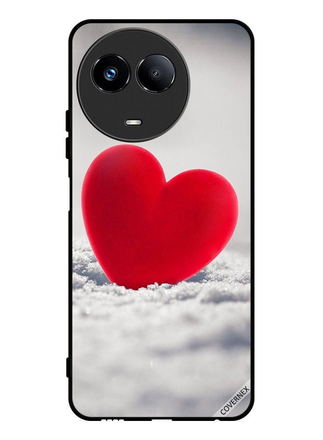 Covernex Protective Case Cover For Realme 11 5G Lovely Red Heart - Image 1