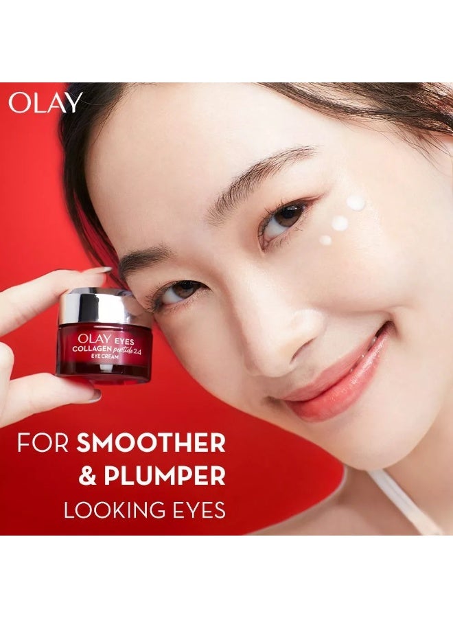 Olay Regenerist Anti Aging Collagen Peptide24 Eye Cream 15ml Skincare - Image 3