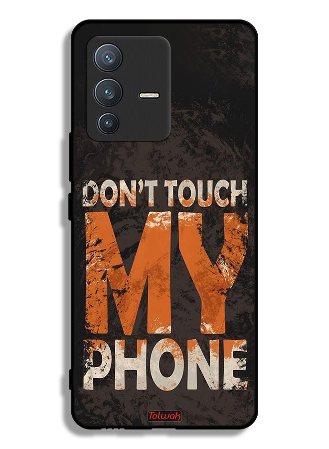 Tolwak Vivo S12 Pro 5G Protective Case Cover Do Not Touch My Phone - Image 1