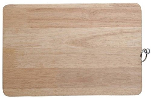 Xudo Xudo NonSlip Vegetable Cutting BoardVegetable Chopping Board With Hanging Ring 30 CM BIEGE Nonslip cutting board Wooden Cutting Board with Antibacterial Surface Professional Heavy Duty Durable Chopping Board with Finger Hole for Cutting and Chopping Vegetables Fruit Bread Meat Perfect Dual Tone Wood Serving Tray Board - Image 5