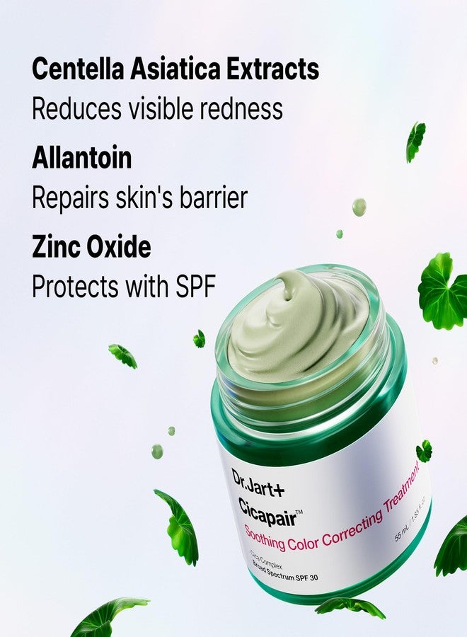 Dr.Jart+ علاج تصحيح اللون المهدئ من د.جارت+ سيكابير SPF 30 مع مستخلصات السنتيلا الآسيوية | كريم تصحيح اللون | علاج الوردية | العناية بالبشرة الكورية، 0.5 أونصة سائلة - Image 5