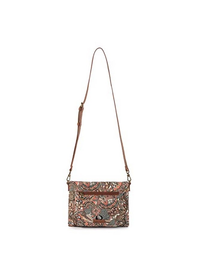 Sakroots Camden Small Crossbody In Cotton Uncoated Canvas Sienna Spirit Desert - Image 4