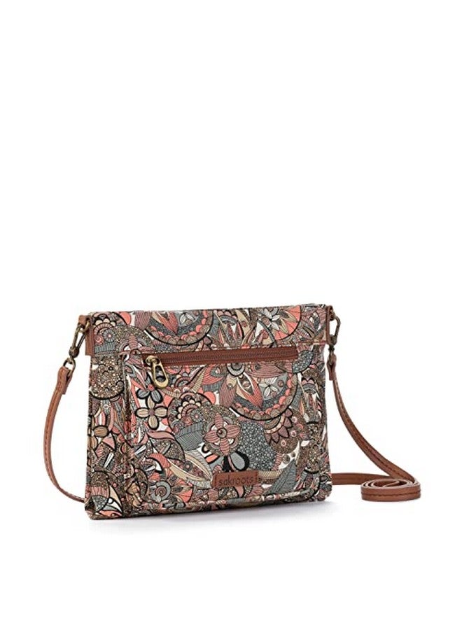 Sakroots Camden Small Crossbody In Cotton Uncoated Canvas Sienna Spirit Desert - Image 2