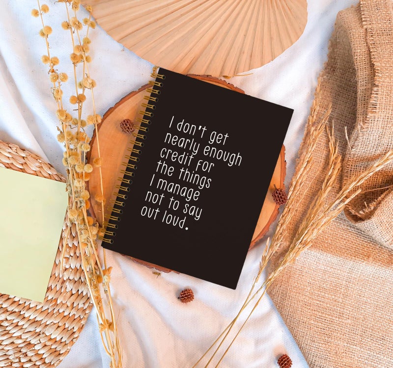 OXW Funny Office Work Gifts, Funny Notebook Journal for Coworkers, Funny Gifts for Women Men Coworkers Adults, Funny Cool Gifts for Coworkers, Sarcastic Gifts for Women(5.5'' X 8.3'') - Image 2