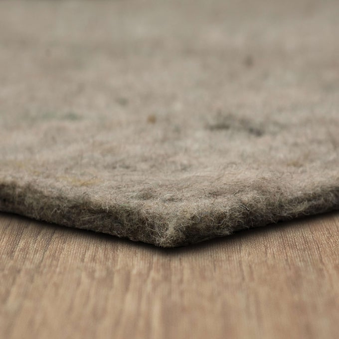 6 X 9 38 RUG PAD 100 FELT PROTECTIVE CUSHION PREMIUM COMFORT UNDERFOOT SAFE FOR ALL FLOORS