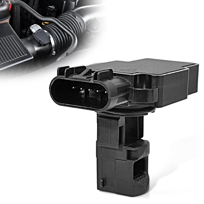TOP-MAX Mass Air Flow Sensor Compatible with Chevy Silverado 1500 2500HD Suburban Tahoe GMC Sierra Yukon Cadillac Escalade CTS, MAF Sensor Replace for 10393948 23256991 - Image 1