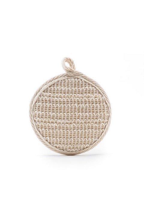Exfoliating Loofah For Removing Dead Skin | Made Of 100% Natural Ramie Fibre | Gentle On The Skin | Sustainable Unisex | Easy To Hang