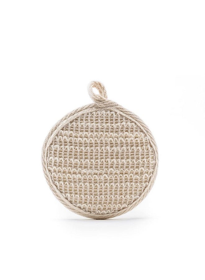 Exfoliating Loofah For Removing Dead Skin | Made Of 100% Natural Ramie Fibre | Gentle On The Skin | Sustainable Unisex | Easy To Hang