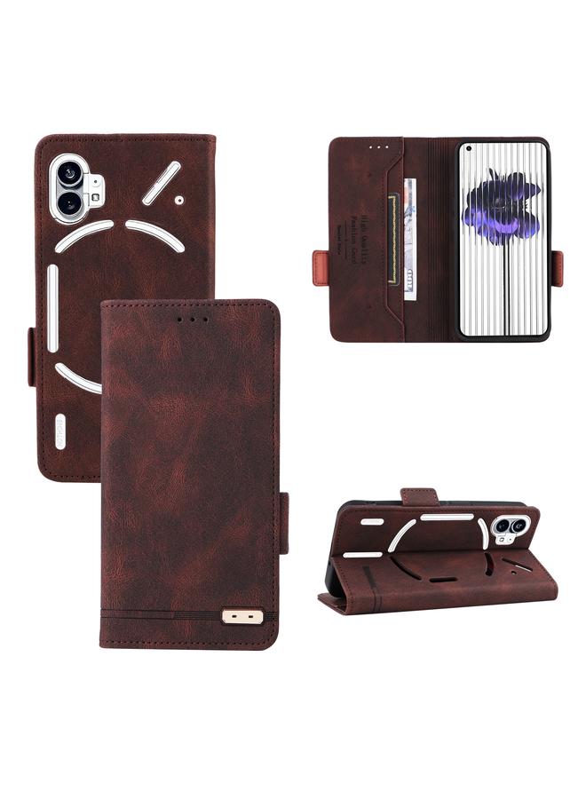 اس-توب جراب هاتف Case For Nothing Phone 1 المصنوع من الجلد القابل للطي والمشبك المغناطيسي - Image 1