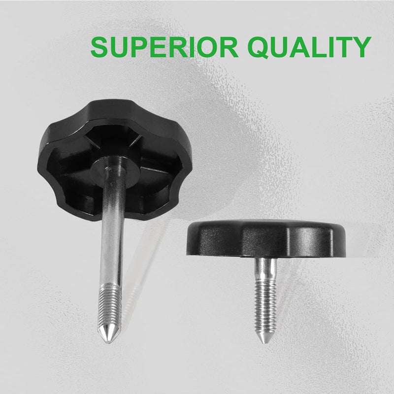 Htostar Racing 6 PCS Soft Top Knob Screws for Jeep Wrangler JK - Image 5