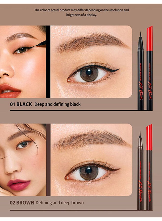CLIO Superproof Brush Liner Kill Black - Image 4