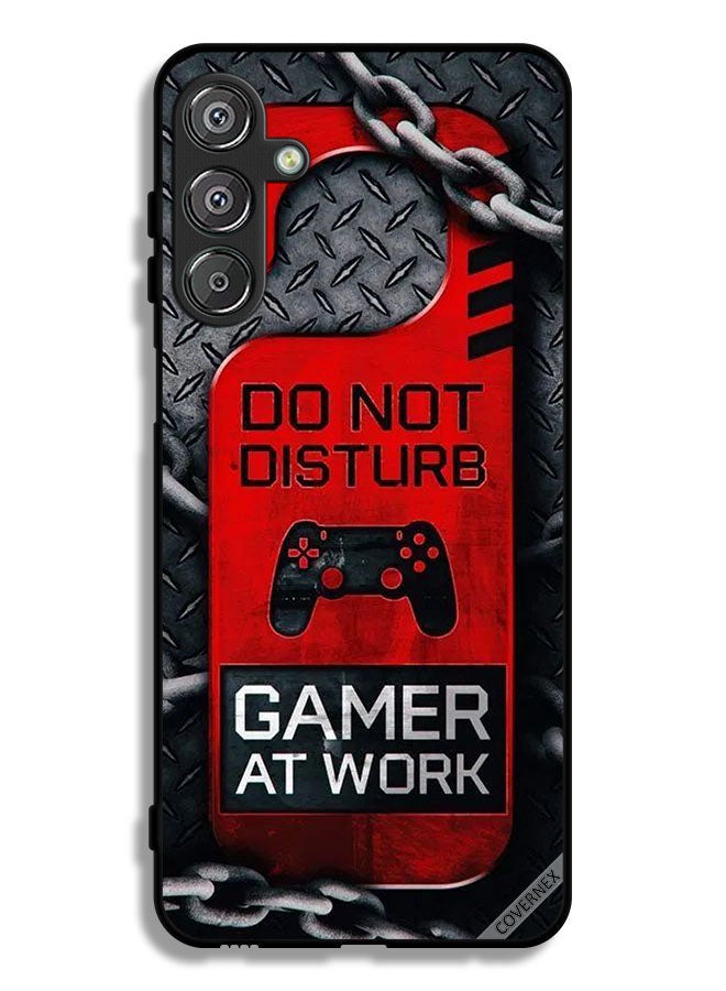 Covernex Samsung Galaxy M16 5G Protective Case Cover Gamer At Work Wallpaper - Image 1