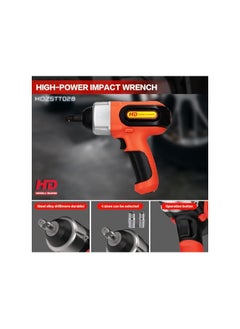 HD HD Air Pump and jack and flashligt and electric impact wrench 4 in 1 HDZSTT02B,digital monitor , 10 accessories included, 5 ton lifting weight up to 450mm height  - Image 5