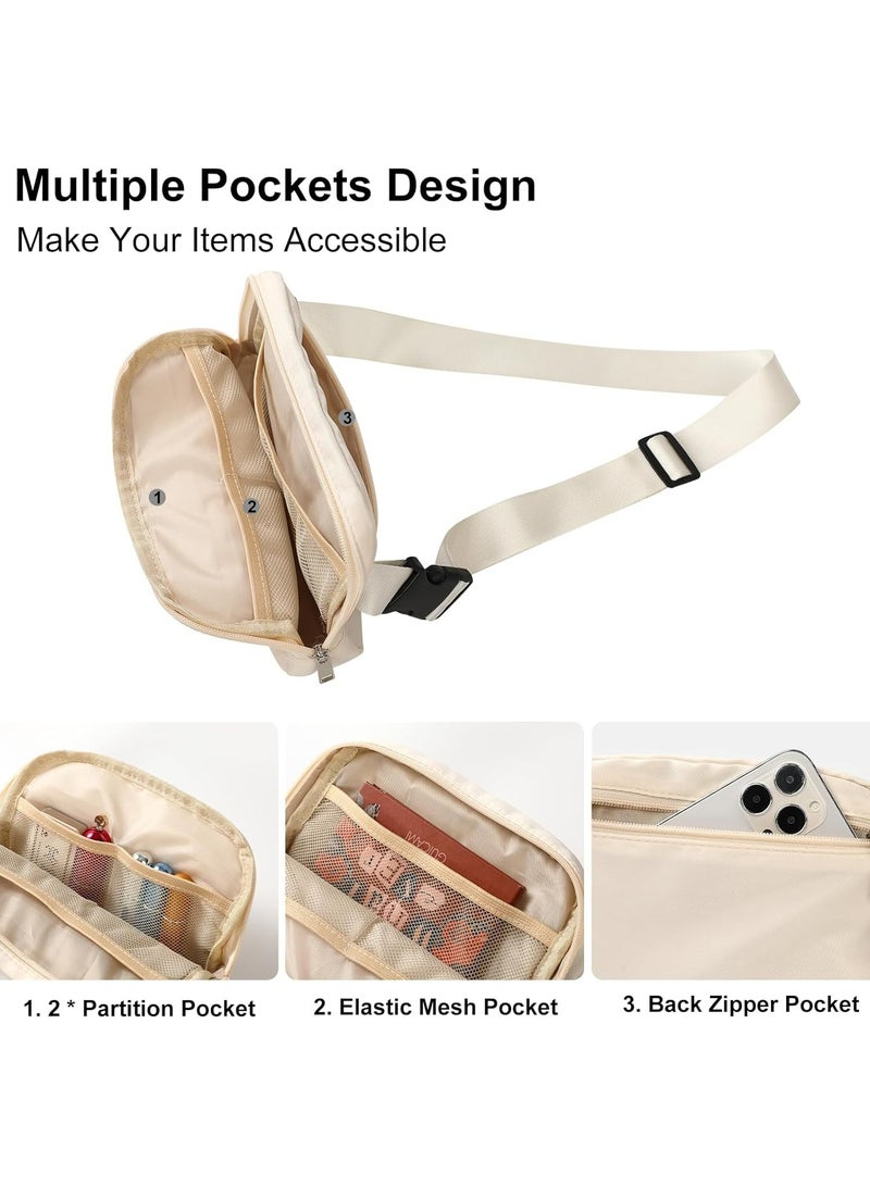 Oasisgalore Fanny Pack Cross Body Bag for Women Men - Unisex Waterproof Belt Bag with Adjustable Strap - Image 4