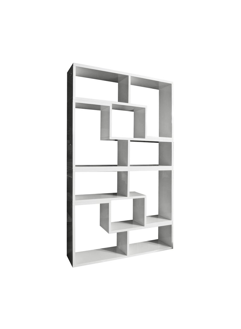 HUIMEI Huimei BG-9912 Book Shelf Glossy White Color  - Image 2