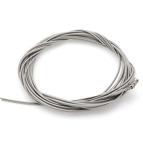 Cheerock Stainless Steel 5 String Bass Strings Replacement Set, Acoustic Bass Strings, Electric Bass String, 5 String Bass Instrument Accessories - Image 1