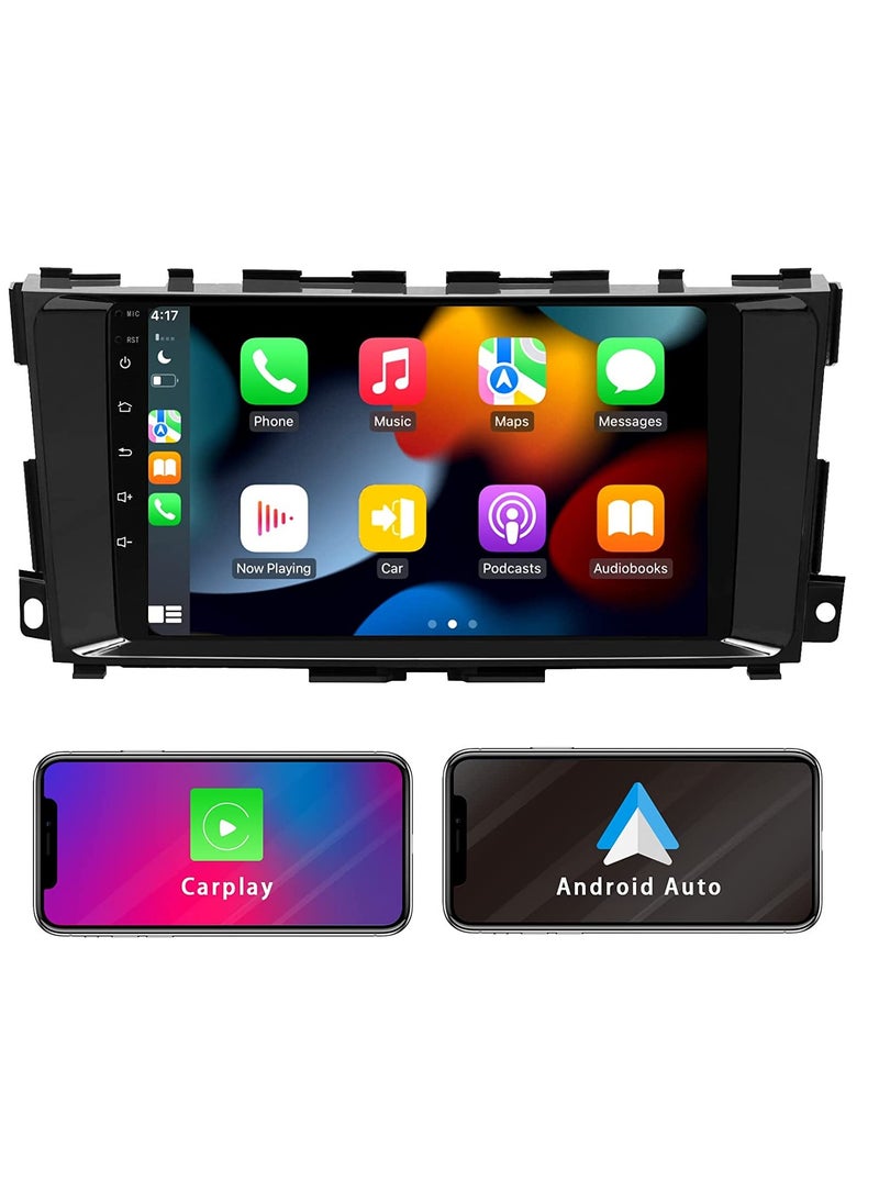 SHEZA STAR - Android Screen For Nissan Altima  2013 To 2018 2GB RAM 32 GB Memory Support Apple Carplay Android Auto Full HD Touch Screen Display built In Bluetooth USB Radio WiFi Play Store Backup Camera include - Image 1