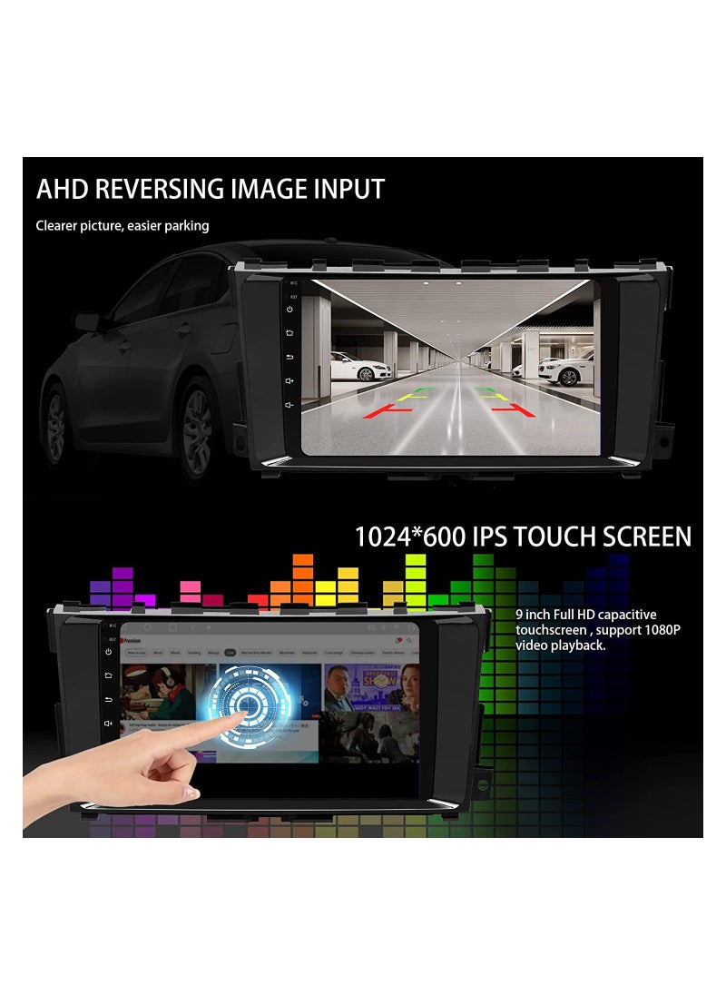 SHEZA STAR - Android Screen For Nissan Altima  2013 To 2018 2GB RAM 32 GB Memory Support Apple Carplay Android Auto Full HD Touch Screen Display built In Bluetooth USB Radio WiFi Play Store Backup Camera include - Image 1