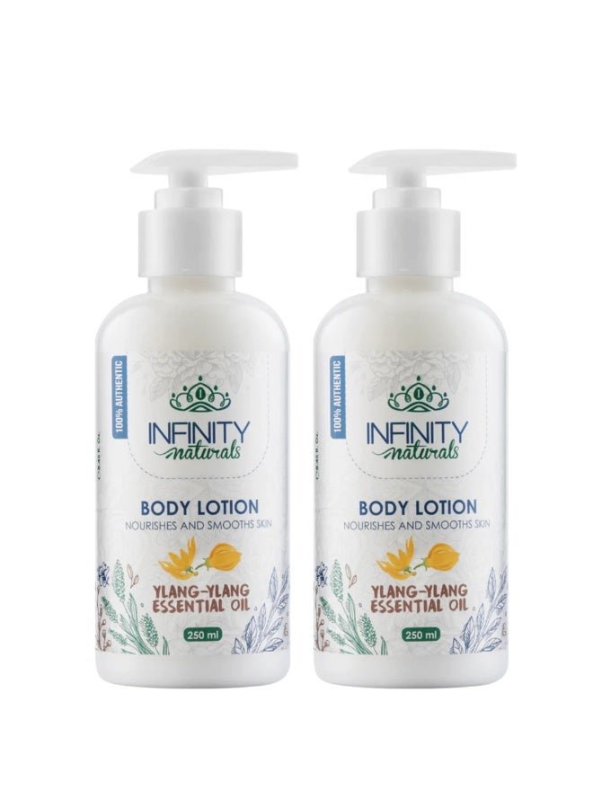 إينفينيتي انفنيتي ناتشورال لوشن مرطب للجسم بزيت الليلانج يلانج 250 جم 1+1